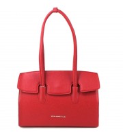Каркасная женская сумка Voila 0-58311 красная