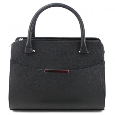 Заказать Классическая деловая сумка с жестким каркасом Voila 7951-1 черная в Intersumka.ua