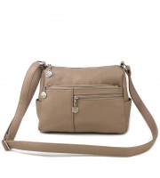 Женская сумка кросс-боди Voila 528242 бежевая