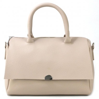 Заказать Классическая женская сумка из экокожи Voila 53164 бежевая в Intersumka.ua