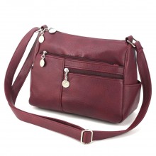 Женская сумка кросс-боди Voila 528211 бордовая