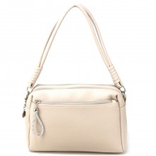 Небольшая сумка-кросс-боди Voila 524154 бежевая
