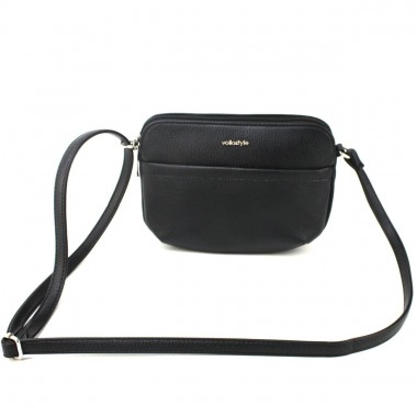 Заказать Женская сумка кросс-боди Voila 533150 чёрная в Intersumka.ua