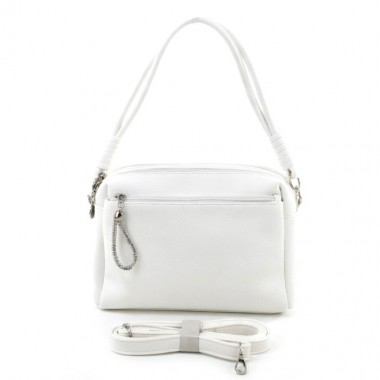 Заказать Небольшая сумка-кросс-боди Voila 524147 белая в Intersumka.ua
