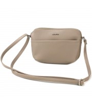 Женская сумка кросс-боди Voila 53372 бежевая