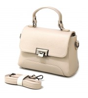 Небольшая женская сумка кросс-боди Voila 721154 бежевая