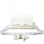 Невелика жіноча сумка крос-боді з екошкіри Voila 57055217-44 біла