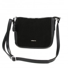 Жіноча сумка крос-боді Voila 52015002 чорна Жіноча сумка крос-боді Voila 52015002 чорна