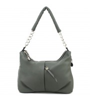 Женская сумка-хобо Voila 572171 серо-зеленая
