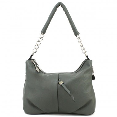 Заказать Женская сумка-хобо Voila 572171 серо-зеленая в Intersumka.ua