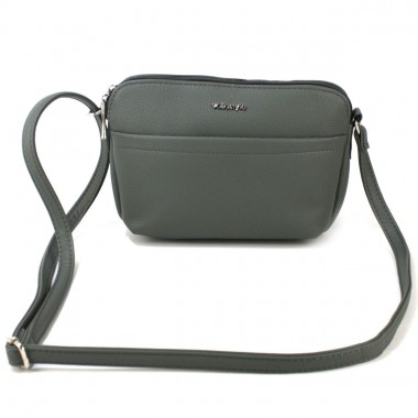 Заказать Женская сумка кросс-боди Voila 533171 серо-зеленая в Intersumka.ua
