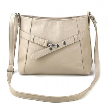 Заказать Женская сумка кросс-боди Voila 578153 бежевая в Intersumka.ua
