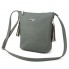 Сумка мессенджер женская из экокожи Voila 678171 серо-зеленая фото 1