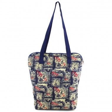 Заказать Женская сумка шопер Wallaby 2704.100 синяя с красным в Intersumka.ua