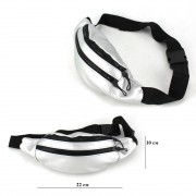 Сумка напоясная VOILA 2905205 серебристая