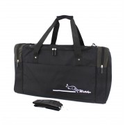 Сумка спортивна Wallaby 437 чорна з хакі