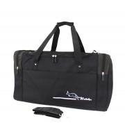 Сумка спортивная Wallaby 437 черная с хаки