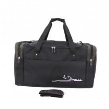 Сумка спортивная Wallaby 437 черная с хаки