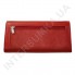 Женский кожаный кошелек с наружной монетницей BK Leather 501-4 (Турция) красный флотар фото 4