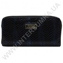 Шкіряний жіночий гаманець Voila (Wallaby) 0038 чорно-синій