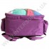 Рюкзак дитячий YO з ортопедичною спинкою 114 Frozen фіолетовий на 2 відділи фото 6