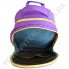 Рюкзак дитячий YO з ортопедичною спинкою 114 Frozen фіолетовий на 2 відділи фото 5