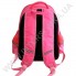 Рюкзак дитячий YO з ортопедичною спинкою 114 Winx яскраво-рожевий на 2 відділи фото 7