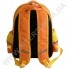 Рюкзак детский YO с ортопедической спинкой 114 зверополис оранжевый на 2 отдела фото 6