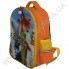 Рюкзак дитячий YO з ортопедичною спинкою 114 зверополис помаранчевий на 2 відділи фото 3