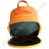 Рюкзак дитячий YO з ортопедичною спинкою 114 зверополис помаранчевий на 2 відділи фото 2