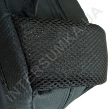Міський рюкзак Wallaby 149 чорний з ортопедичною спинкою