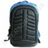 Городской рюкзак Wallaby 149 синий с чёрным с ортопедической спинкой фото 6