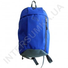 Рюкзак міський молодіжний Wallaby 151 яскраво-синій з сірим оздобленням
