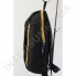 Рюкзак городской молодежный Wallaby 151 черный с жёлтой отделкой фото 3