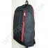 Рюкзак городской молодежный Wallaby 151 черный с красной отделкой фото 1