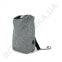 Міський рюкзак-протикрадій EBOX 96215_grey з usb виходом