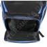 Городской рюкзак EBOX 61915 чёрный с боковыми карманами и синей змейкой фото 2