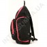 Міський рюкзак EBOX 61915_rose чорний з боковими кишенями фото 3