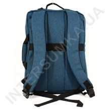 Сумка - рюкзак EBOX 70715_black_blue с отделом под ноутбук