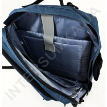 Сумка - рюкзак EBOX 70715_black_blue з відділом під ноутбук