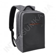 Городской рюкзак EBOX 71015 black_grey 2 отдела + отдел под ноутбук+usb