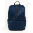 Легкий міський рюкзак WALLABY 1782 dark_blue 1 відділ + usb фото 2