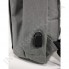 Городской рюкзак WALLABY 9291 grey 2 отдела + отдел под ноутбук+usb фото 6