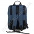 Міський рюкзак WALLABY 9304 blue 2 відділа + відділ під ноутбук + usb фото 2