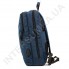 Міський рюкзак WALLABY 9304 blue 2 відділа + відділ під ноутбук + usb фото 1