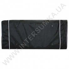 Сумка спортивна Wallaby 340 чорна з білою обробкою