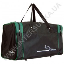 Спортивна сумка Wallaby 340 чорно-зелена