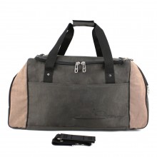 Сумка спортивная Wallaby 447 хаки с кофейными вставками 