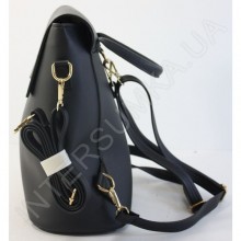 Женский рюкзак Wallaby 503486 черный ЭКОКОЖА