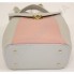 Женский рюкзак Wallaby 55549349 серый+розовый ЭКОКОЖА фото 4